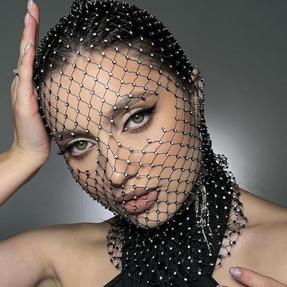 Sexy Rhinestone Masquerade Mask