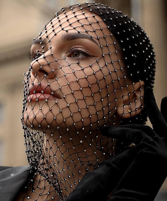 Sexy Rhinestone Masquerade Mask