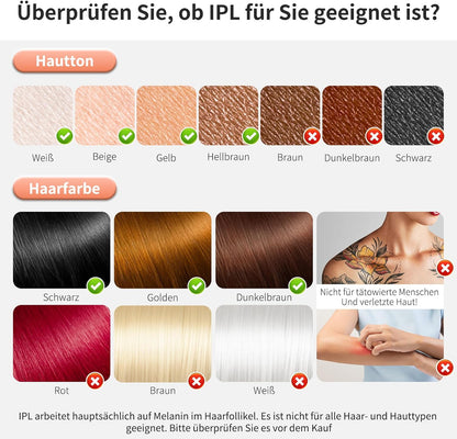 Smart IPL Laser Hair Removal