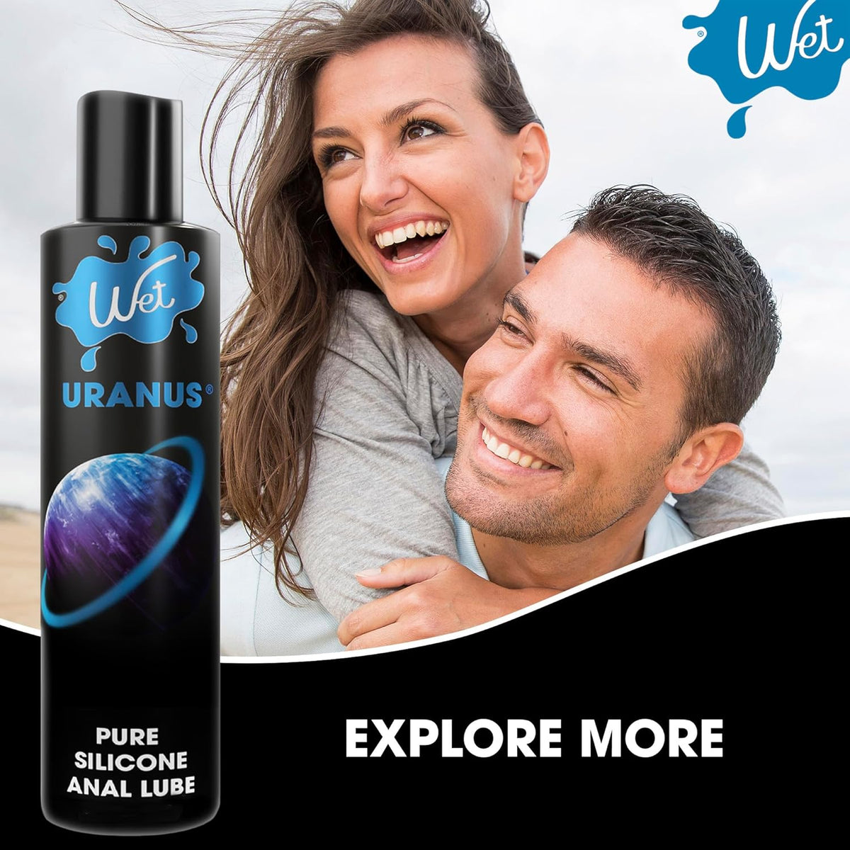 Premium Anal Gel – Wet Uranus Silicone Lube 9 fl oz