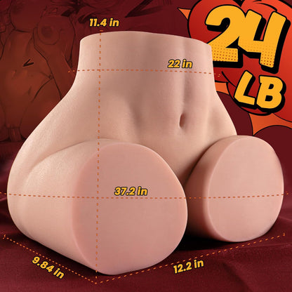 24 LB Luxury Realistic Torso
