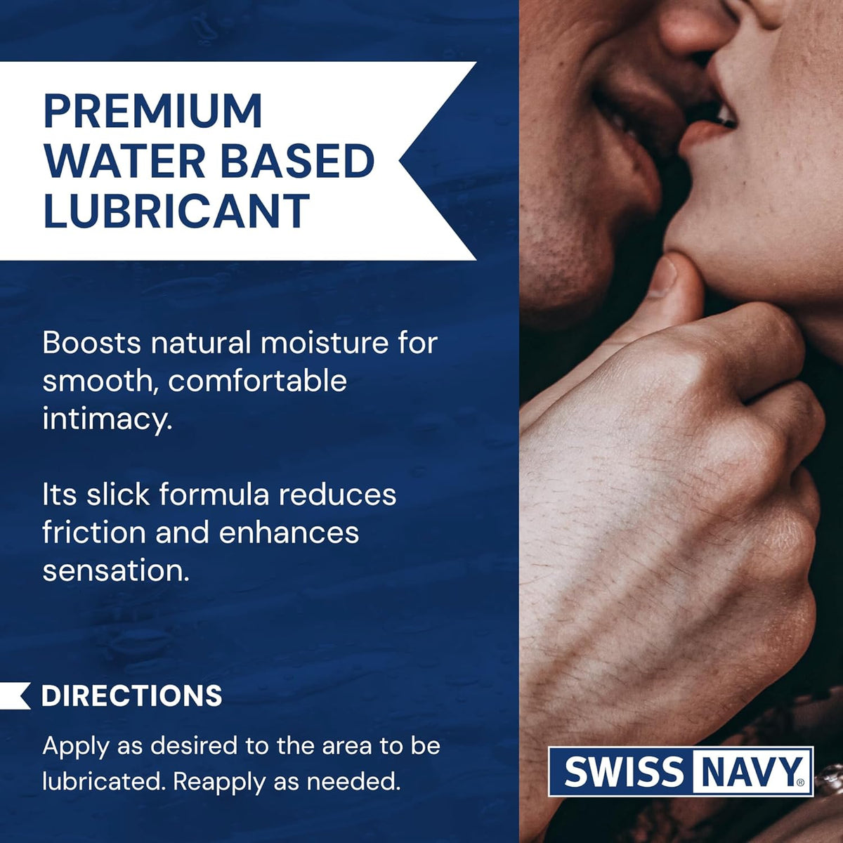 Premium Water-Based Lubricant – Swiss Navy 32oz