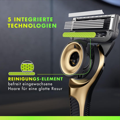 Gold Razor Gillette