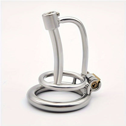 Rooster Cage with Urethral Catheter