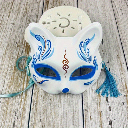 Hand-Painted Antique Fox Masquerade Mask 6-Pack