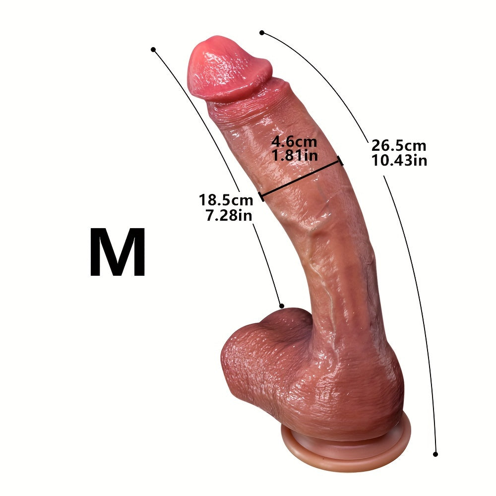 Soft Flesh-Tone Silicone Wellness Wand – S to XXL