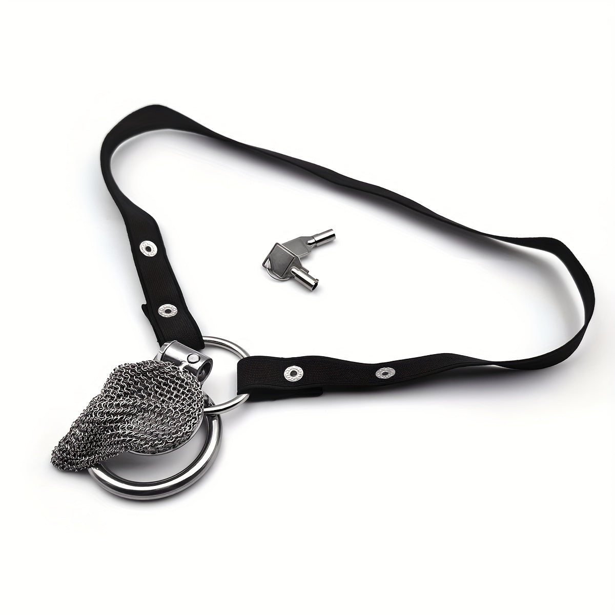 Luxury Mesh Metal Chastity