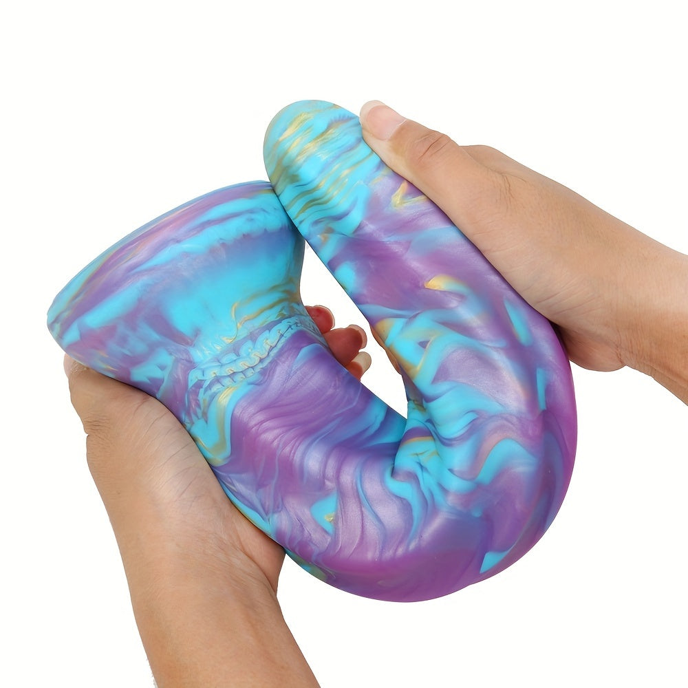 Extended Long Anal Plug Dildo — Liquid Silicone S M L