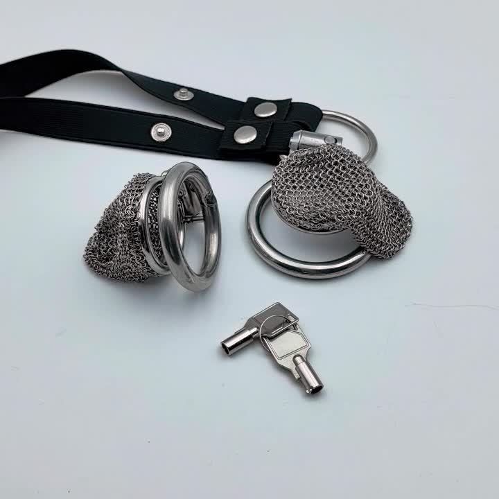 Luxury Mesh Metal Chastity