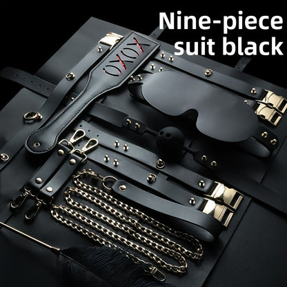 Leather Restraint & Sensation Starter Set