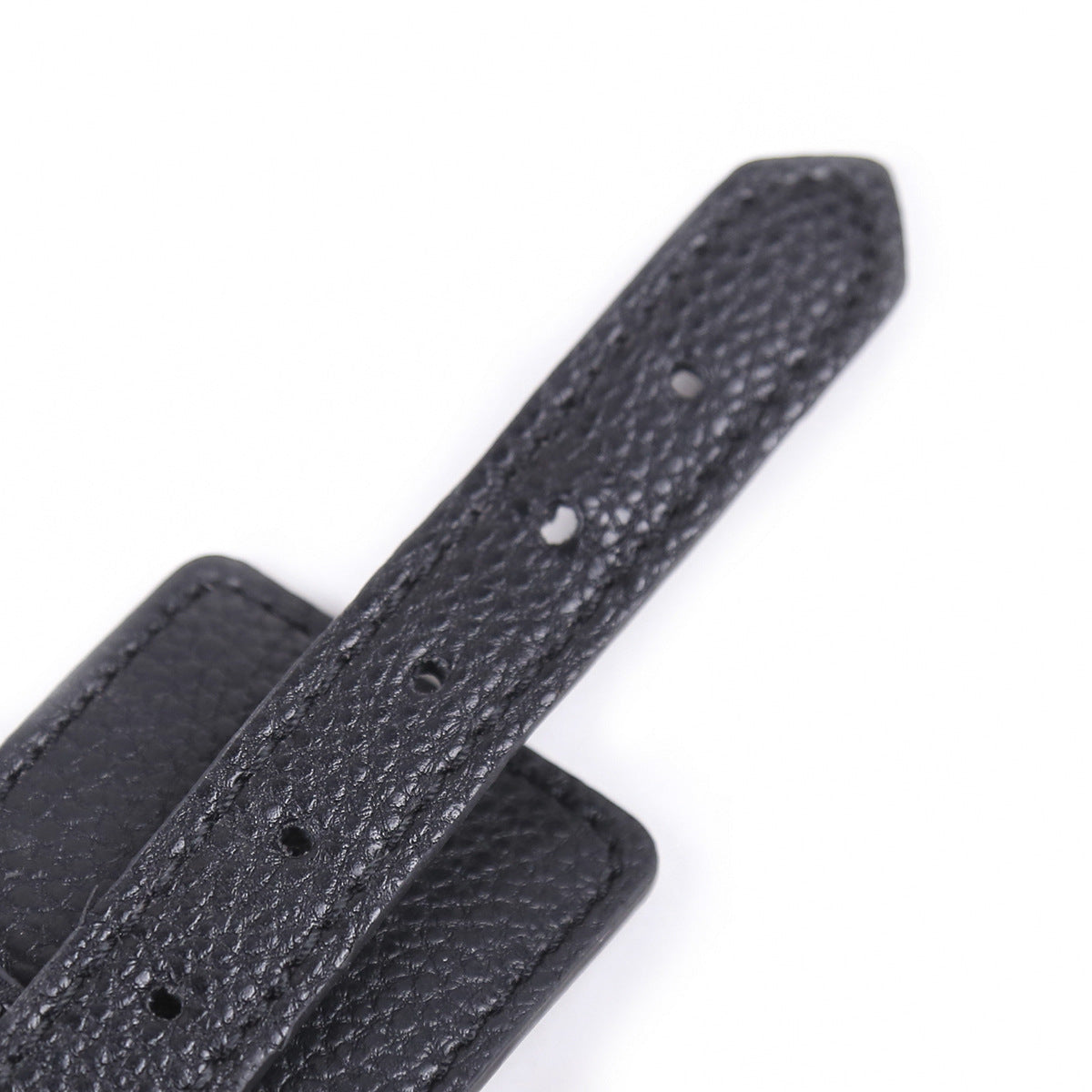 Adult SM Decompression Toy - Bondage Traction JJ Ring Penis Ring, Cock Ring with Adjustable Leather Sleeve Lock, Sperm Ring Collar, Elegant Silver Chain Design, Ideal for BDSM Play, BDSM Play Ring|Elegant Chain Design|Adjusta