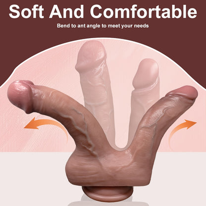 Double-Ended Non-Porous Liquid Silicone Wand