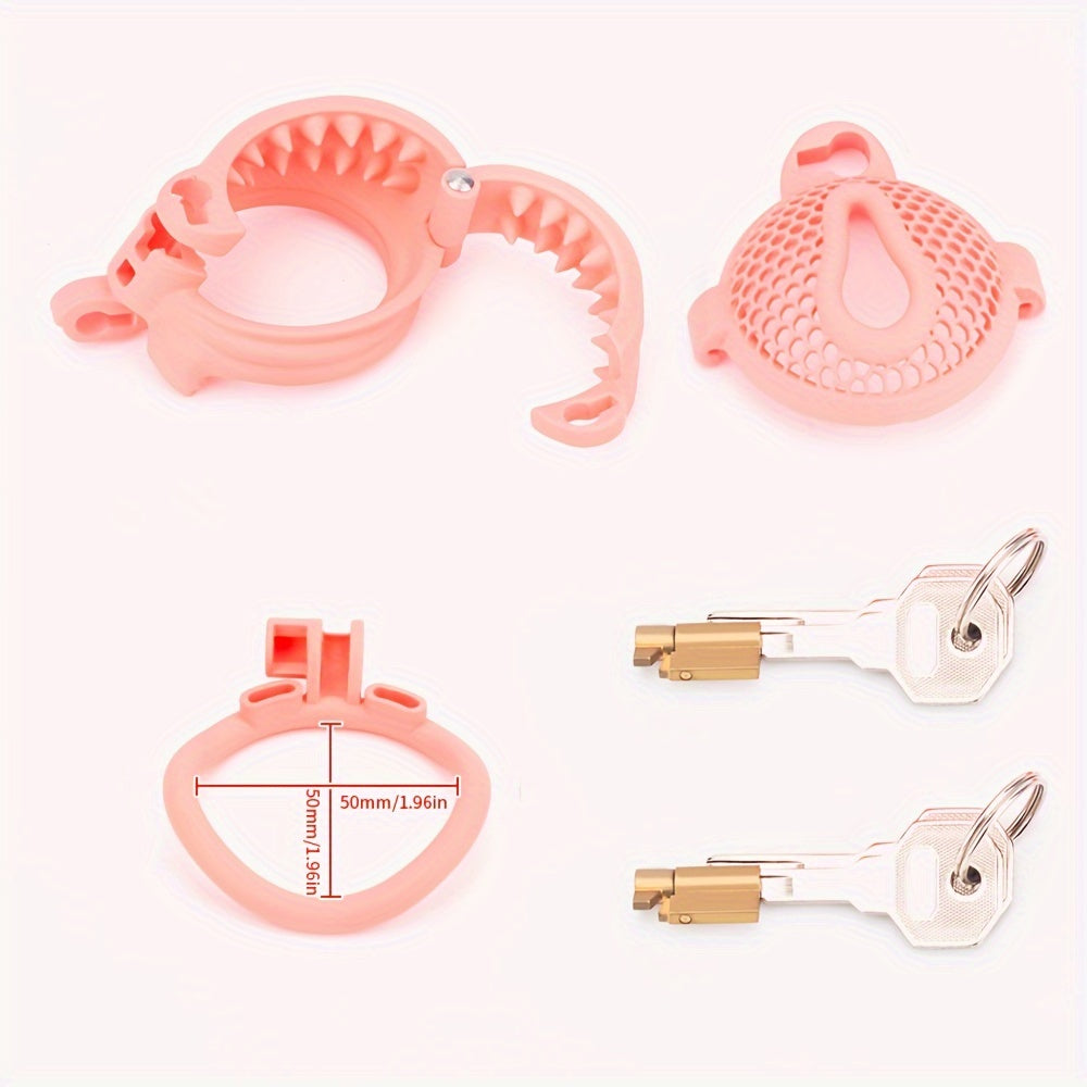 High-Design Resin Chastity Cage
