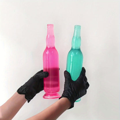 Beer Bottle-Shaped Anal Plug – 2025 New Arrival Unisex Pleasure Toy, beer-shaped sex toy, prostate