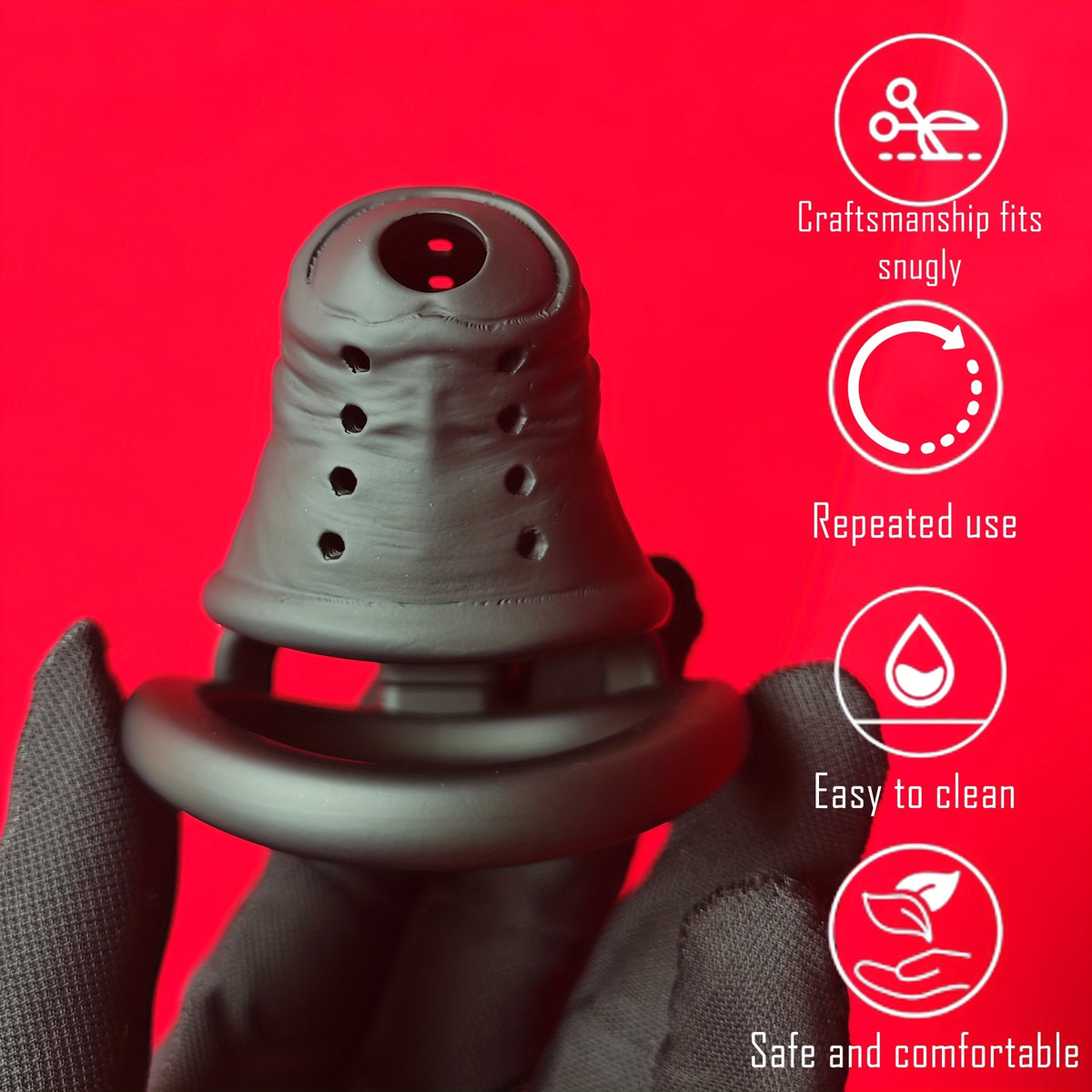 Safe & Durable ABS Chastity