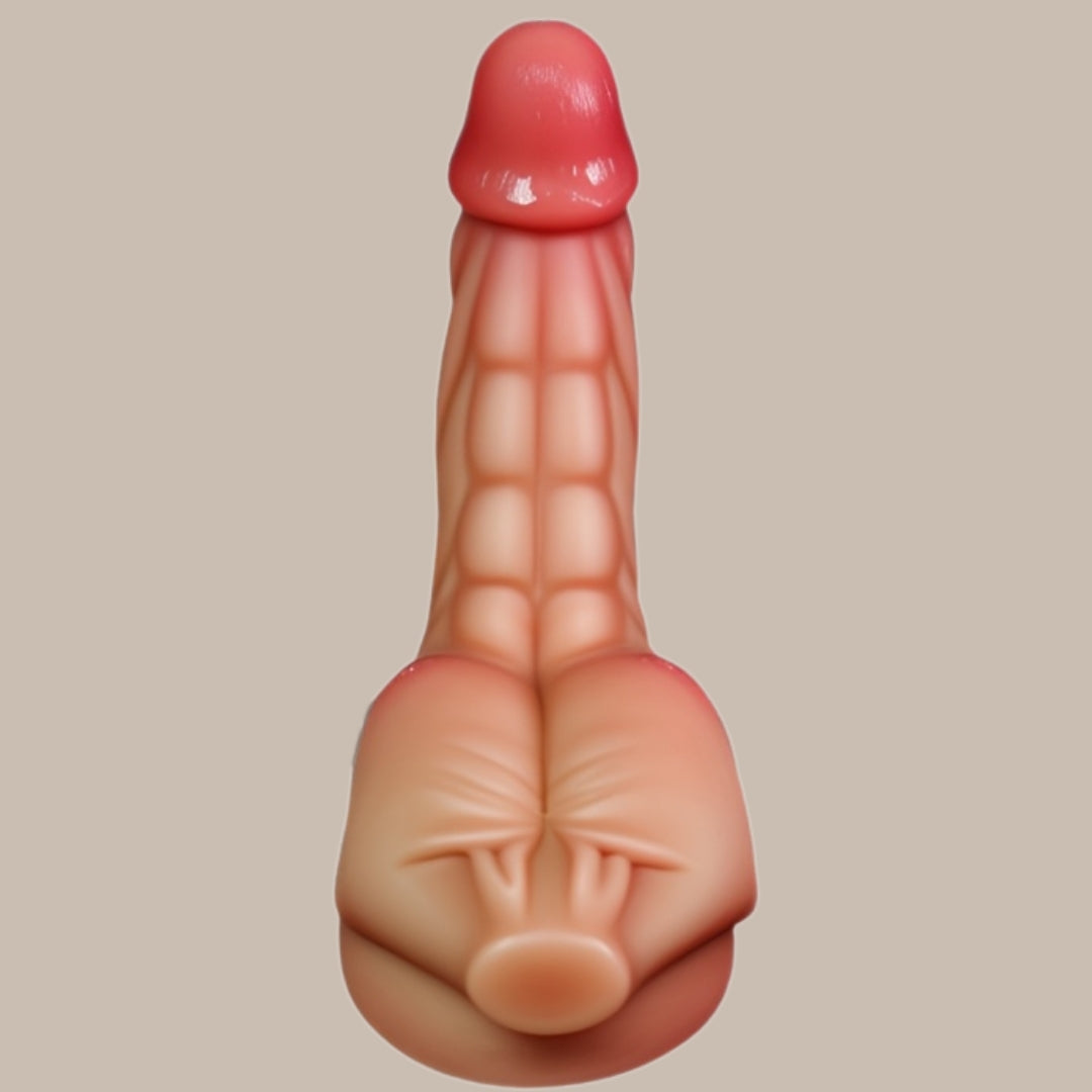 Soft Silicone Personal Massager with Suction Base