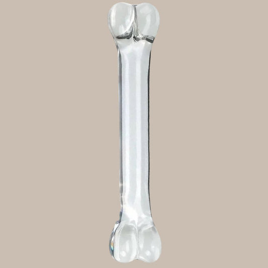 Double headed Glass Dildo Fake Penis Crystal Anal Beads Butt Plug Prostate Massager G Spot Female Masturbation Anus Sex Toys 18+