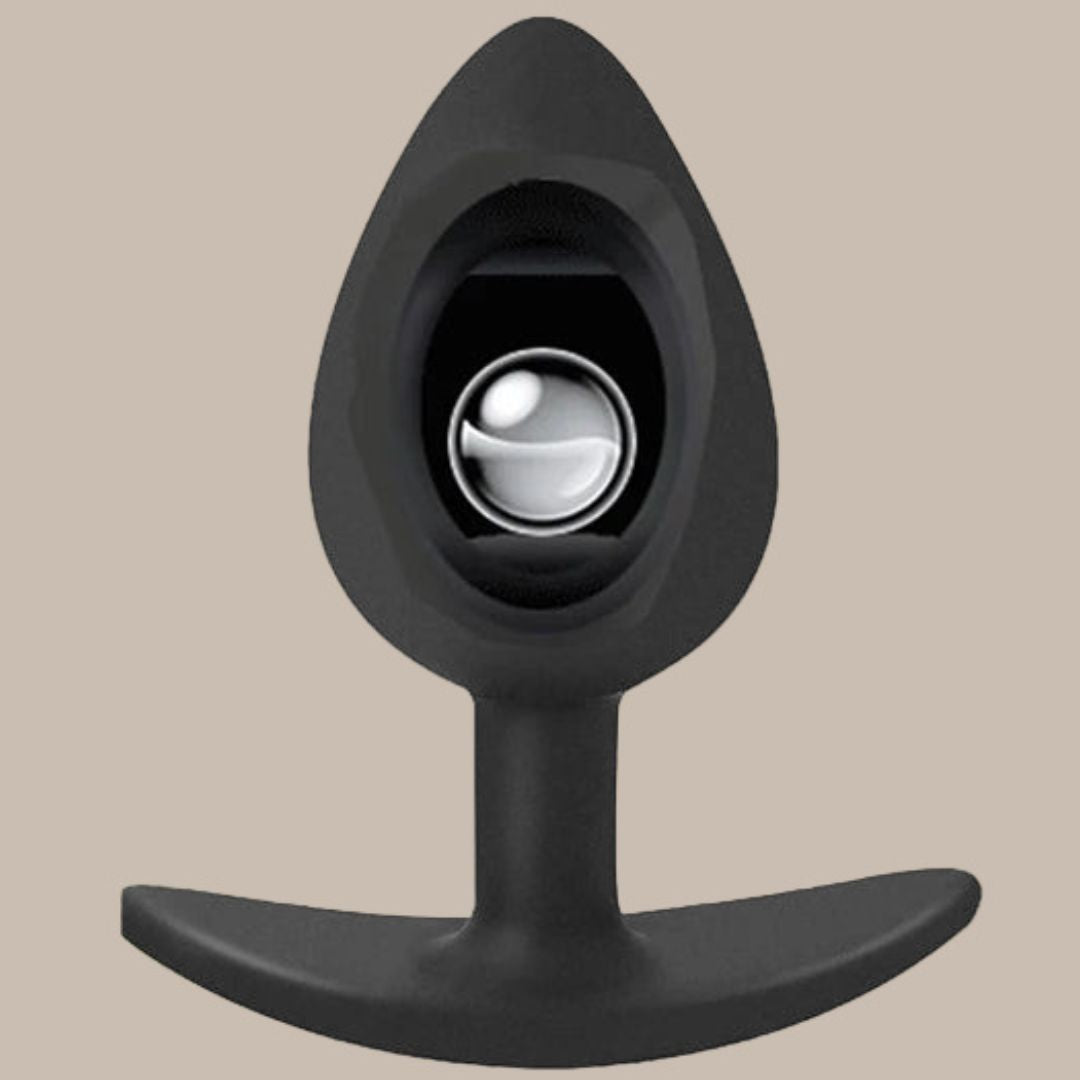 Rolling Bead Anal Plug Wearable Silicone Butt Plug Stimulation Anus Masturbator G-Spot Massage Dildo BDSM Sex Toys for Man Women