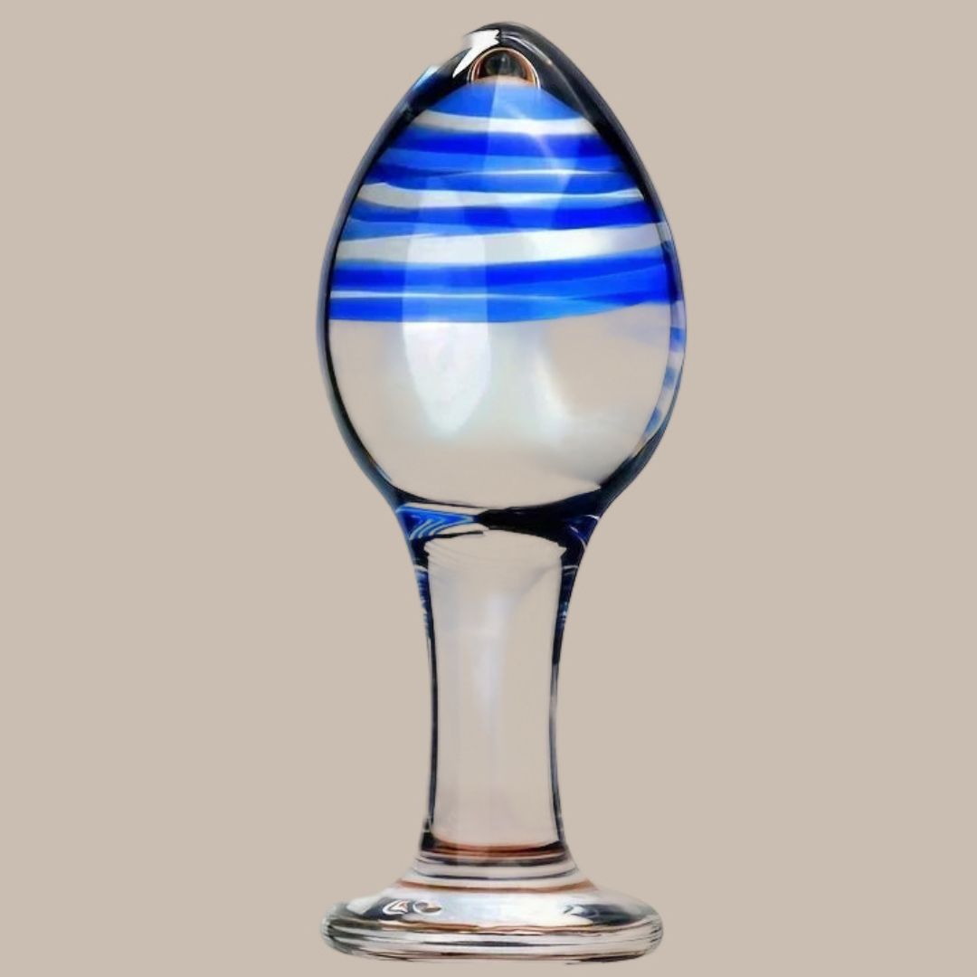 Crystal Smooth Glass Plug