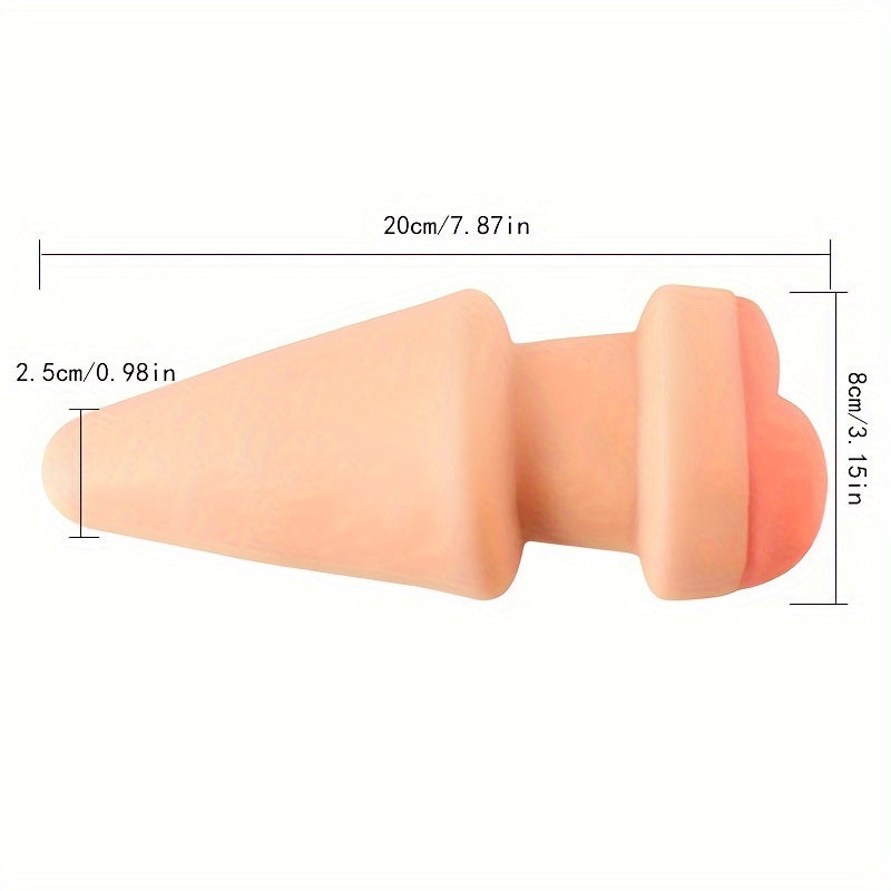 2-in-1 Conical Anal Plug & Vaginal Dilator