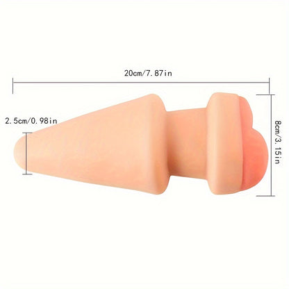 2-in-1 Conical Anal Plug & Vaginal Dilator