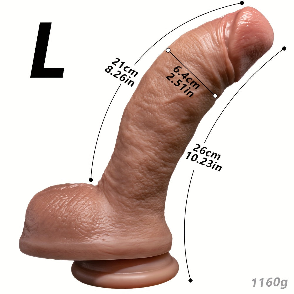 Double-Layer Ultra-Realistic Silicone Wand – 3 Sizes