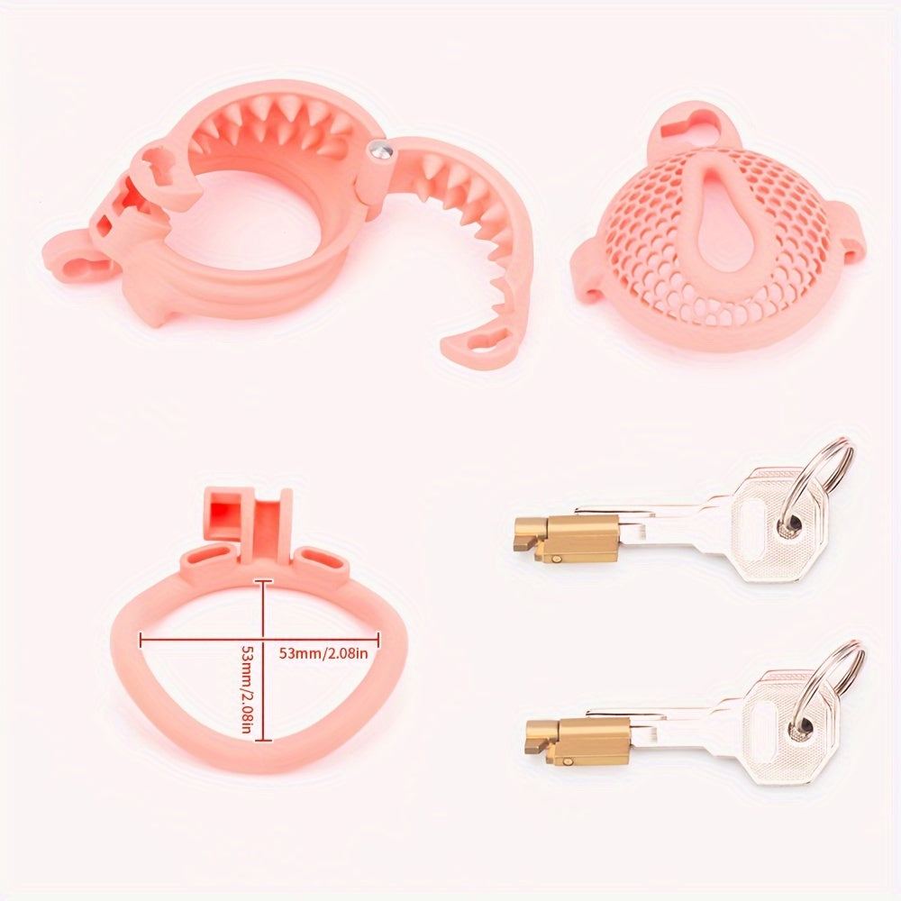 High-Design Resin Chastity Cage