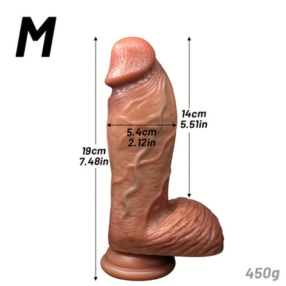 Multi-Size Thick Silicone Wand – S to XL