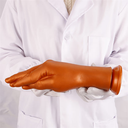 Realistic Hand-Shaped Dildo — Soft Liquid Silicone Fisting