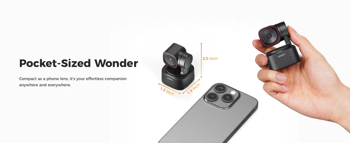 4K AI Tracking Webcam