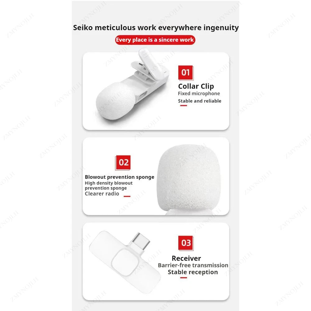 Professional Wireless Lapel Mic