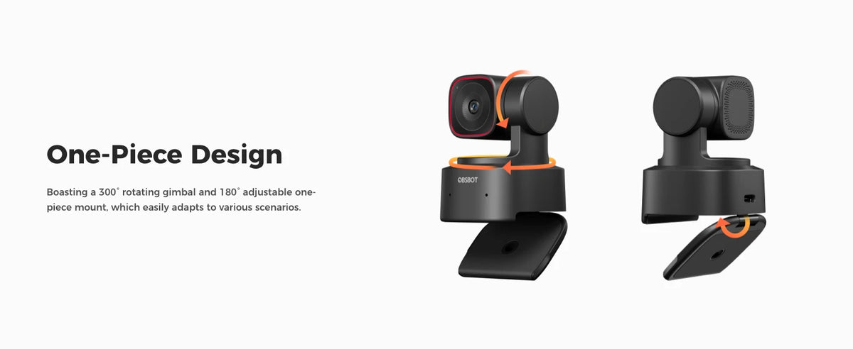 4K AI Tracking Webcam