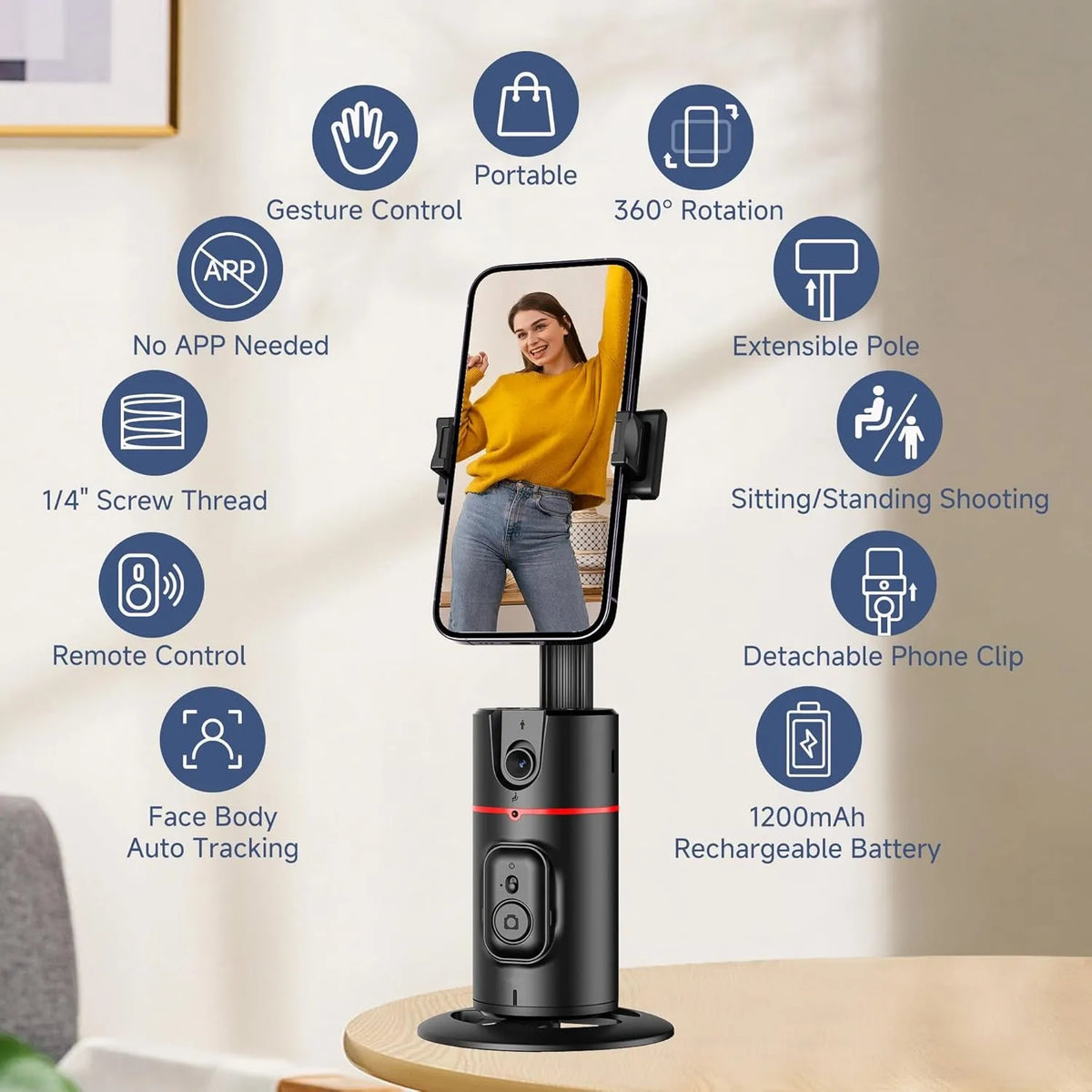 AI Tracking Live Stream Mount