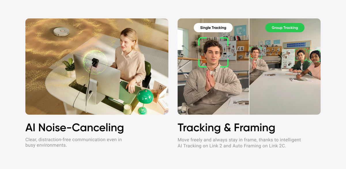 AI Tracking 4k Webcam