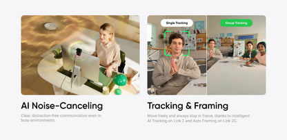 AI Tracking 4k Webcam