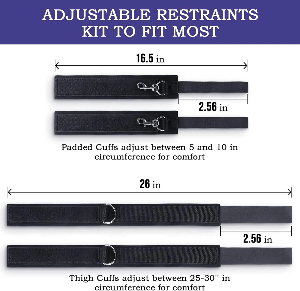 Adjustable Couples Restraint Kit – 5 Configurations B