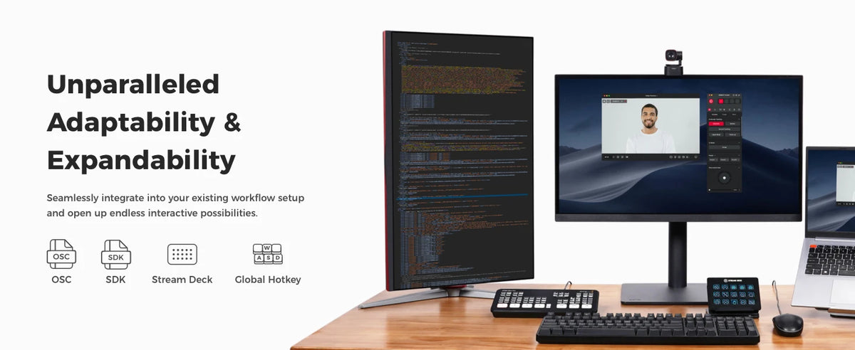 4K AI Tracking Webcam