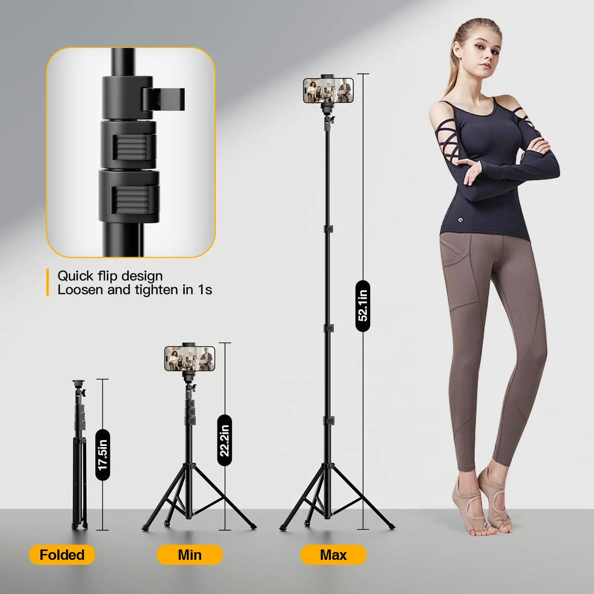 Bluetooth Selfie Stick Tripod