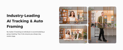 4K AI Tracking Webcam