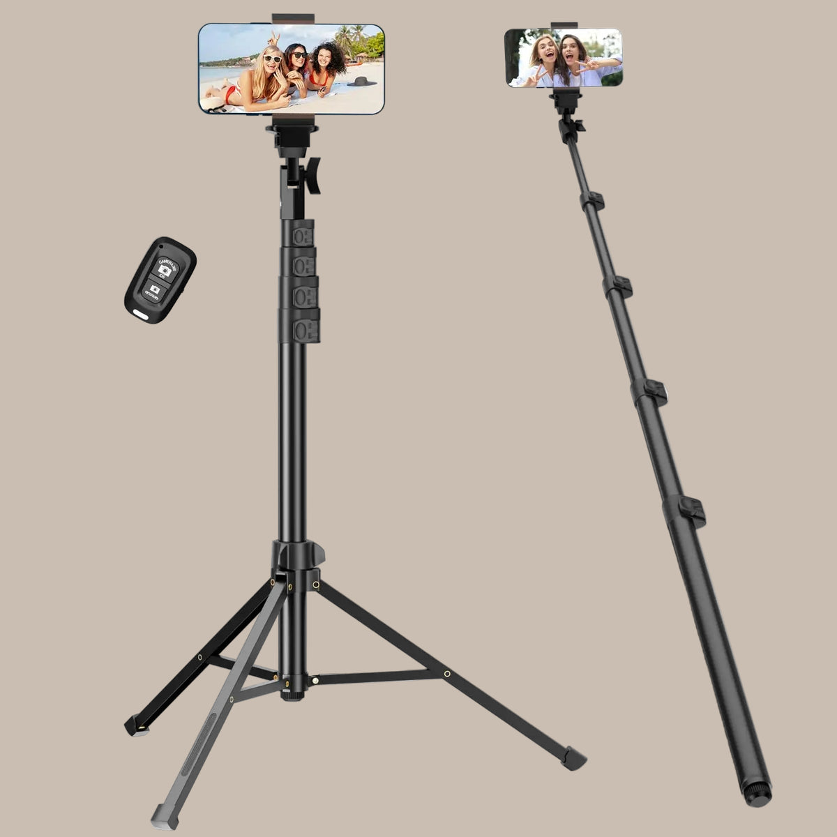 Bluetooth Selfie Stick Tripod