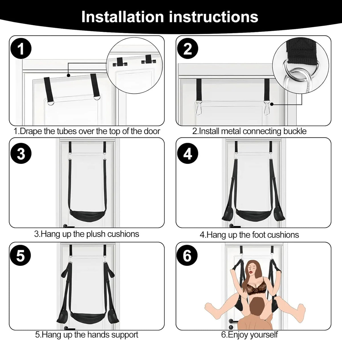 Adjustable Couples Restraint Kit – 5 Configurations B