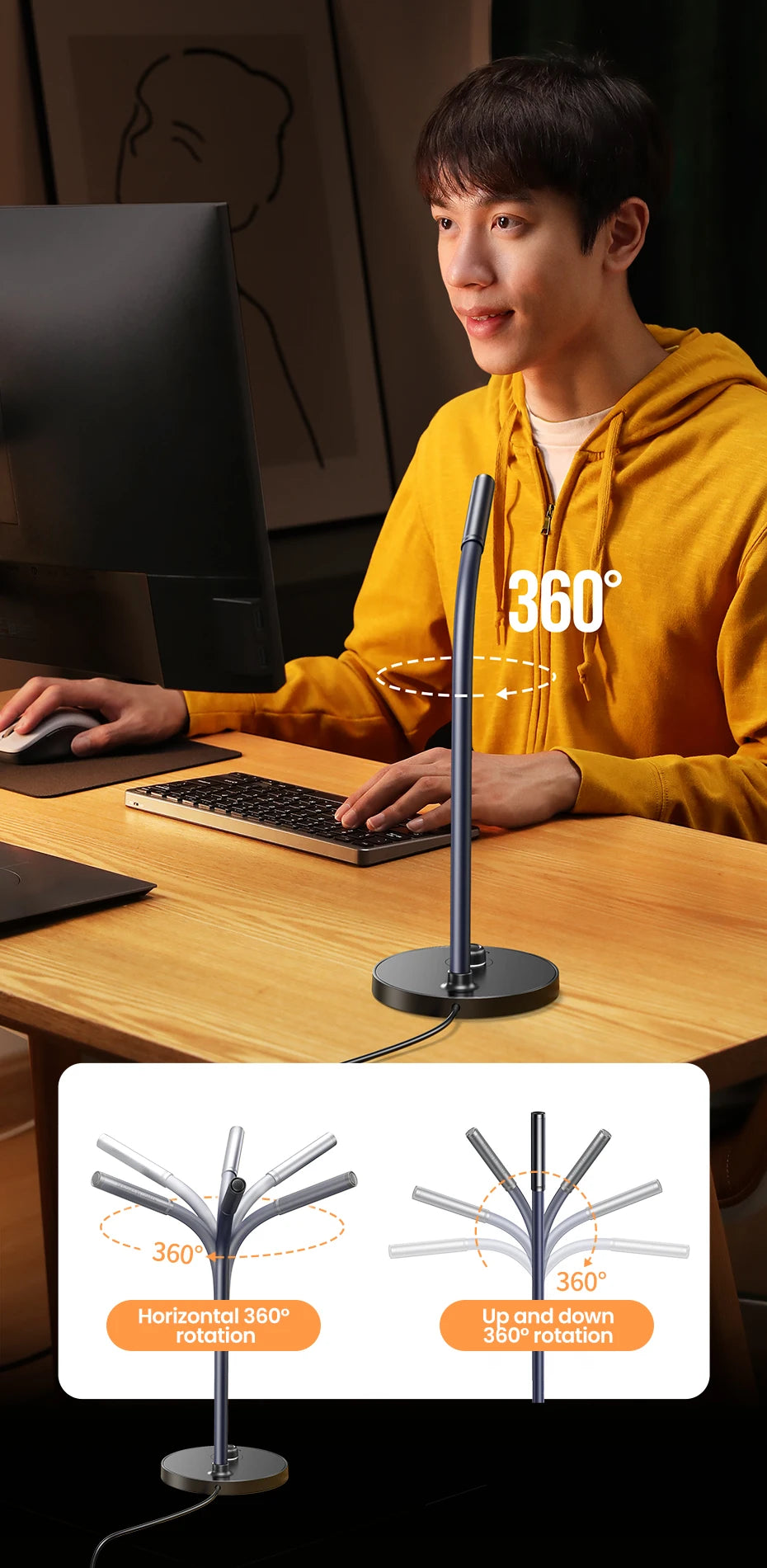 Pro Desktop Mic for Webcam Models