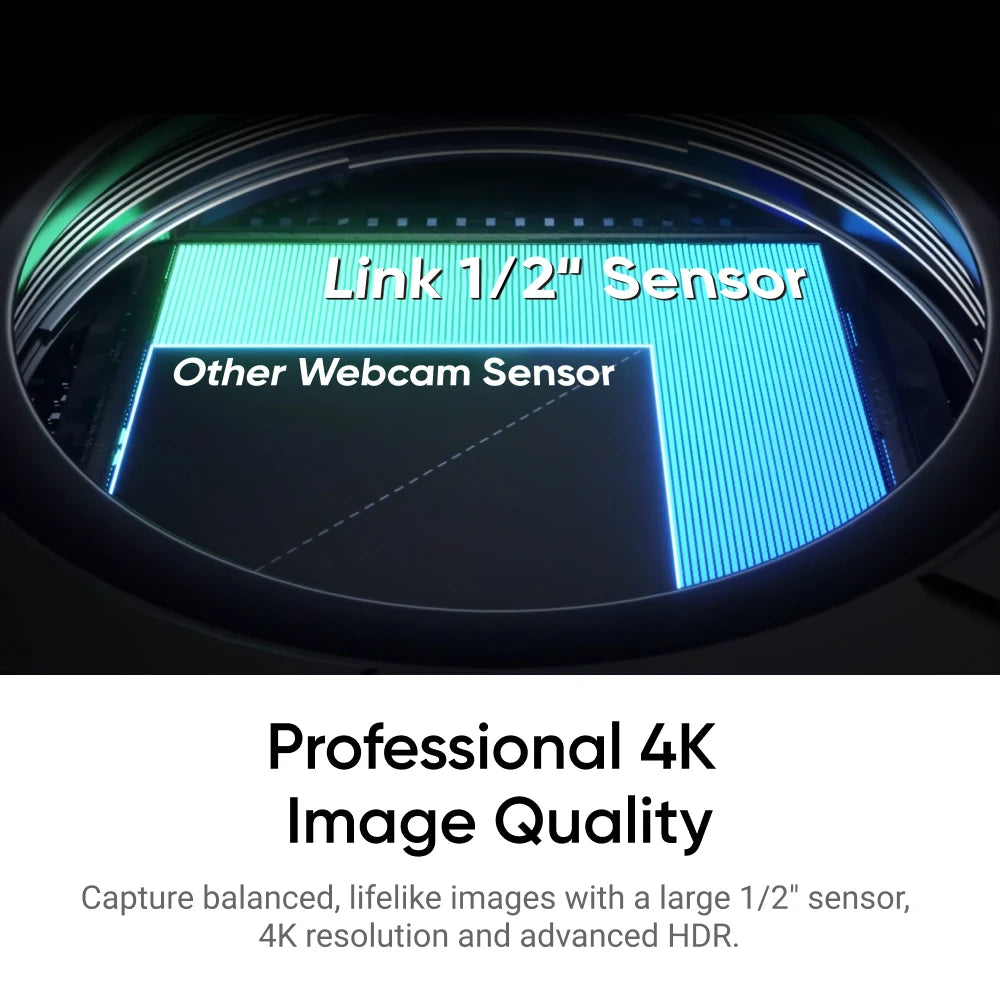AI Tracking 4k Webcam