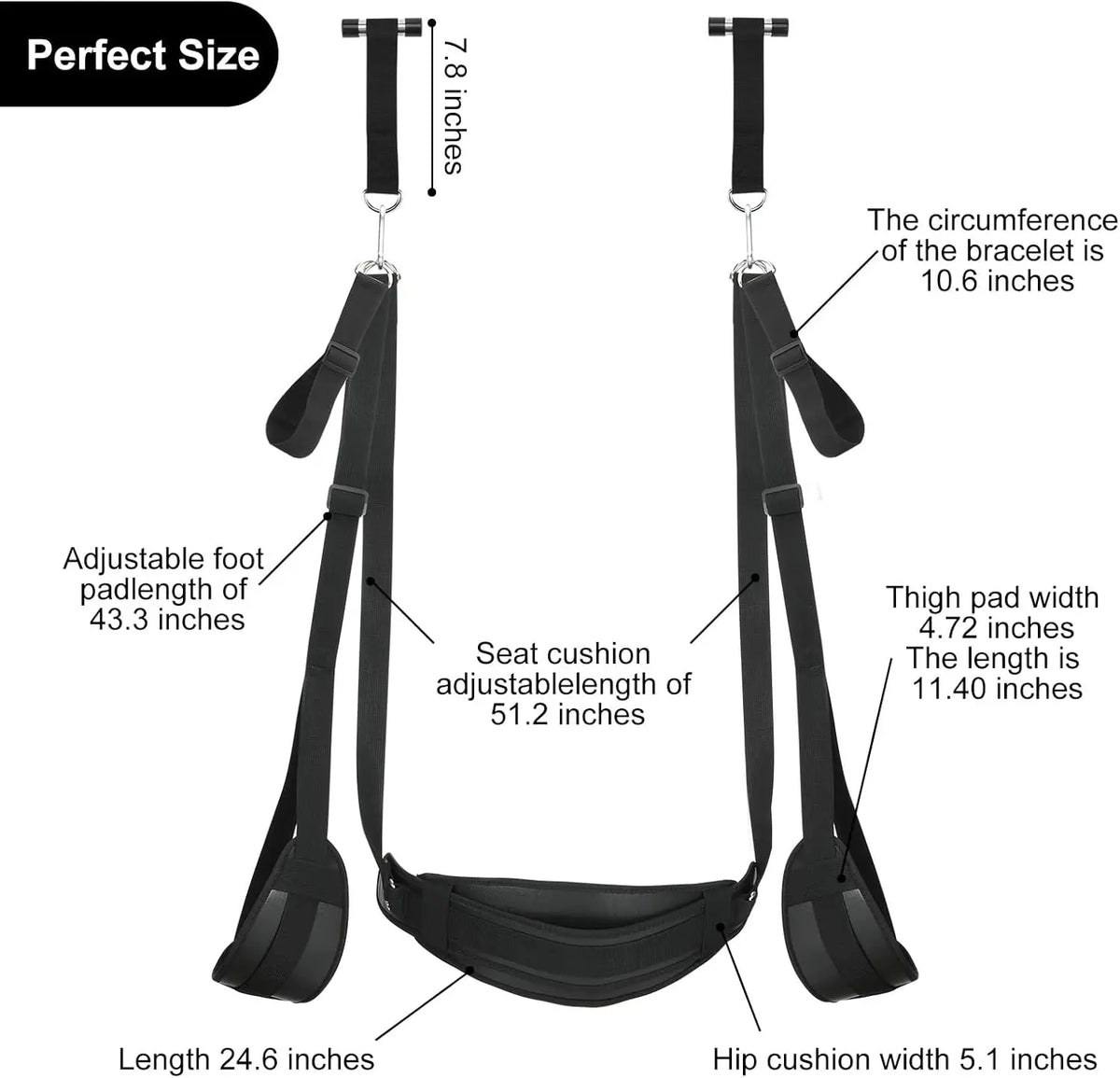 Adjustable Couples Restraint Kit – 5 Configurations B