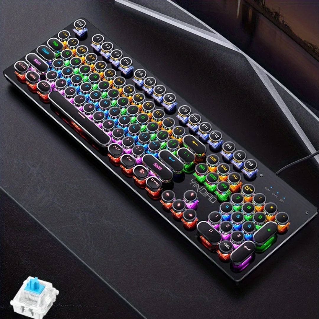 Backlit LED Typing Keyboard