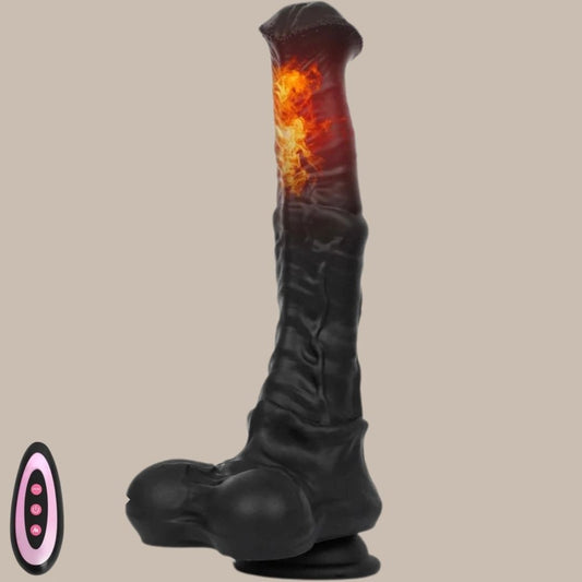 Thrusting Horse Dildo — Remote Control Liquid Silicone