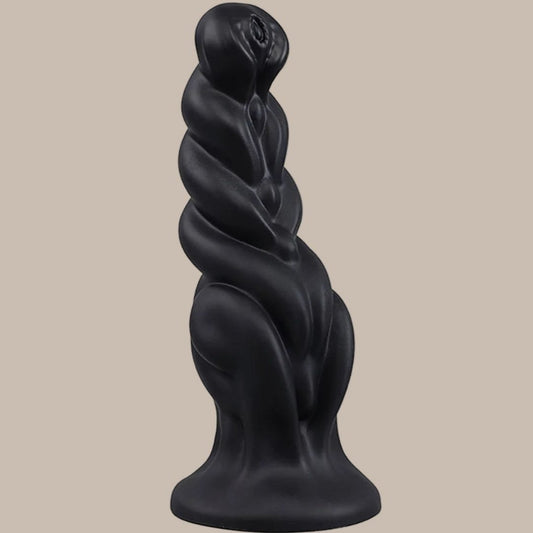 Glow-in-the-Dark Silicone Anal Plug — Luminous Realistic