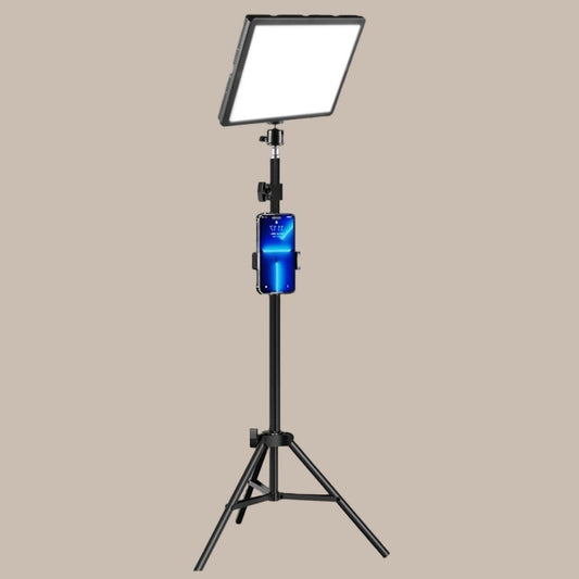 Tripod with LED Lamp