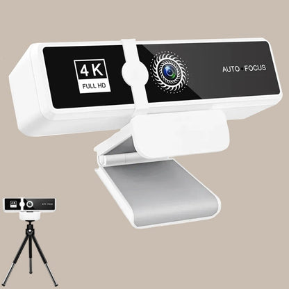 HD 4K Webcam with Autofocus