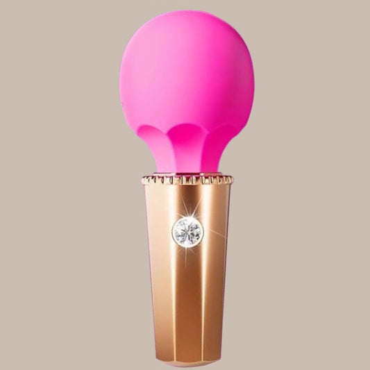 Gold & Pink Crestle Vibrator